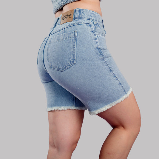 Biker Short Denim
