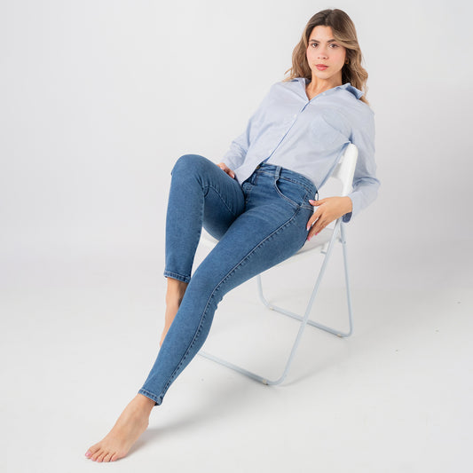 Pantalón Jean skinny Carla