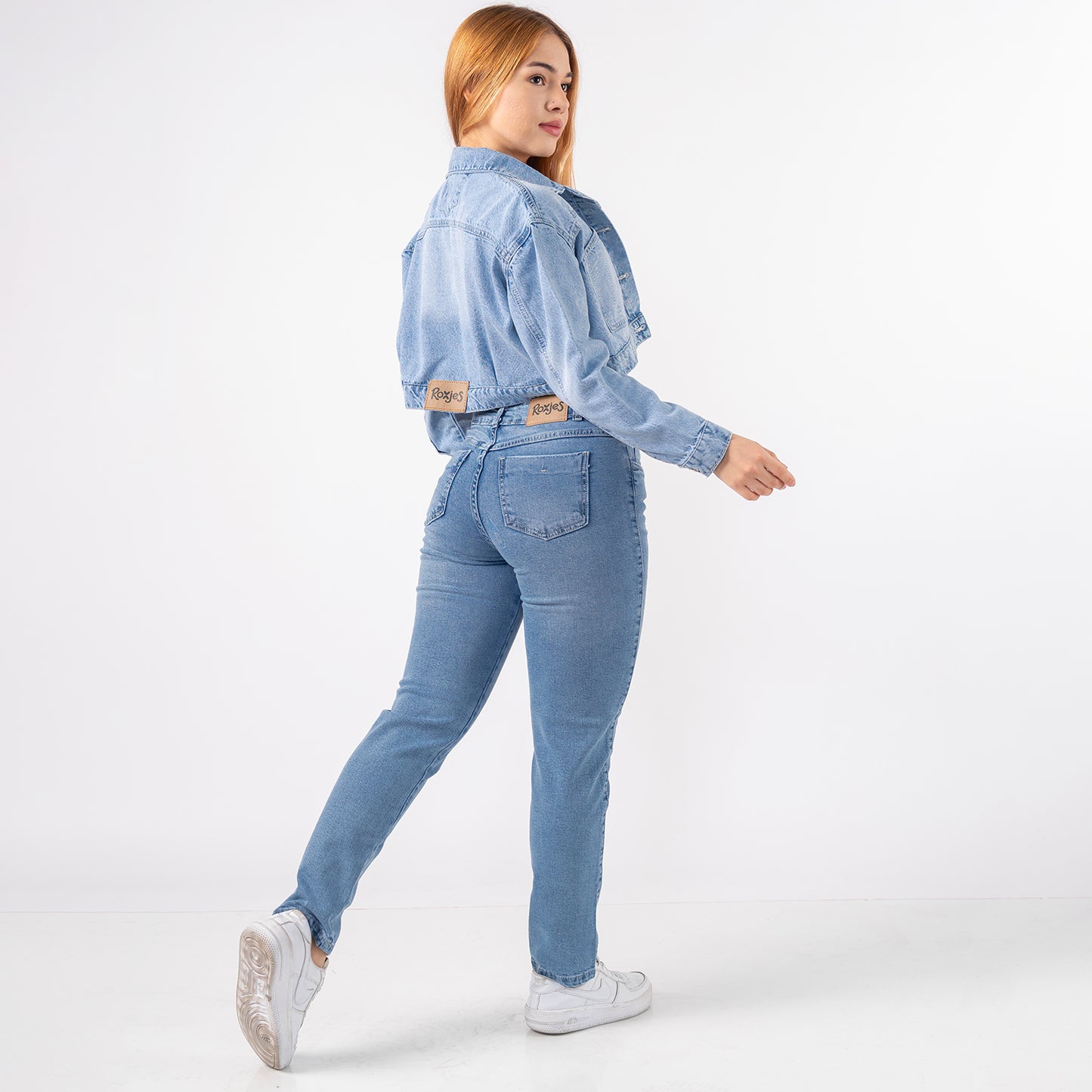 Casaca Crop Oversize Amanda Celeste