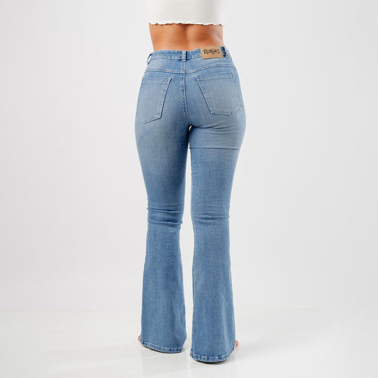 Jean Flare acampanado denim