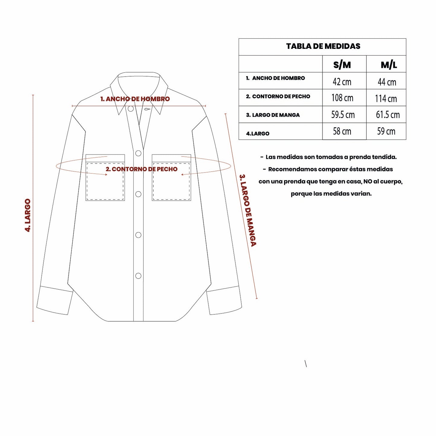 Blusa Luciana Camisera Denim