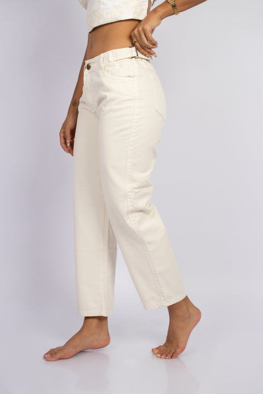 Mom Jean Ari Pantalón Drill