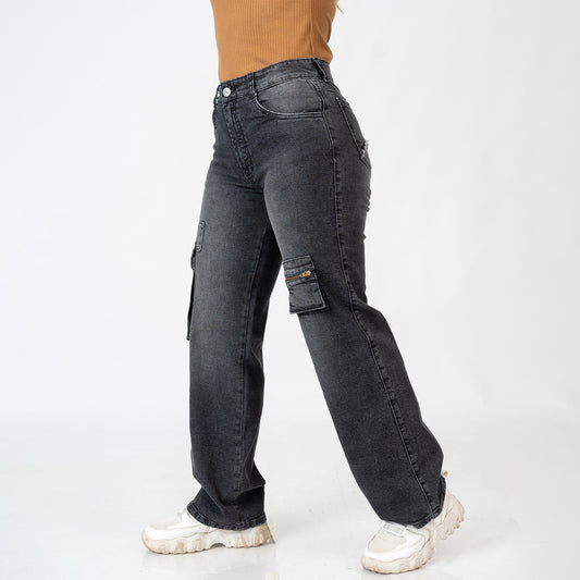 Jean Wide Leg Cargo Norma
