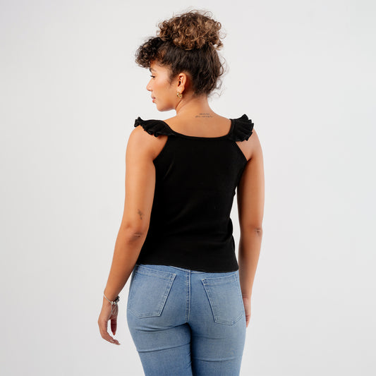 Polo Básico manga cero rib Zoe