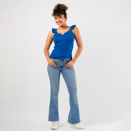 Polo Básico manga cero rib Zoe