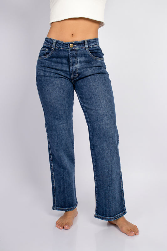 Wide Leg Noelia Pantalón Denim