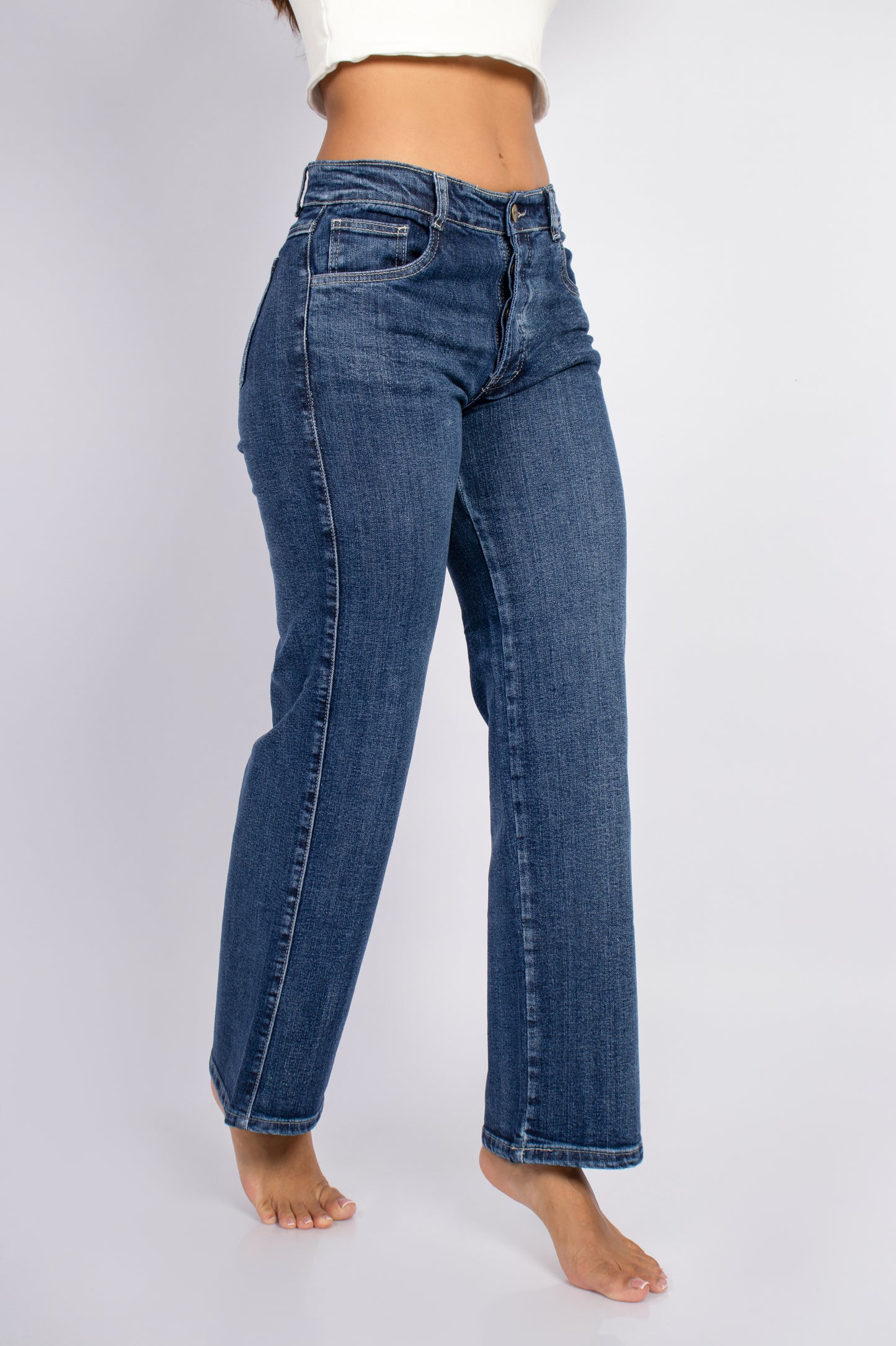 Wide Leg Noelia Pantalón Denim