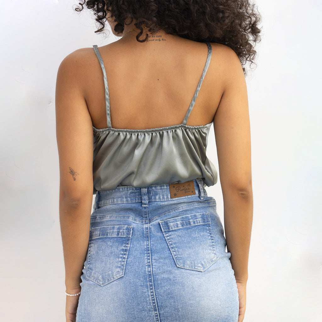 Blusa Bividi de Satin