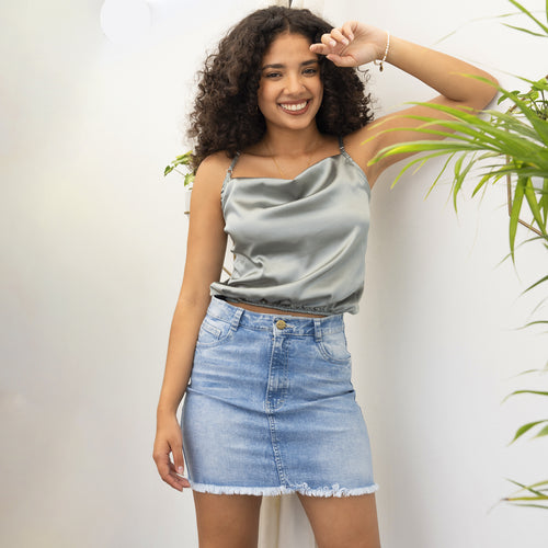 Blusa Bividi de Satin