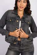 Casaca Clásica Rosa Denim