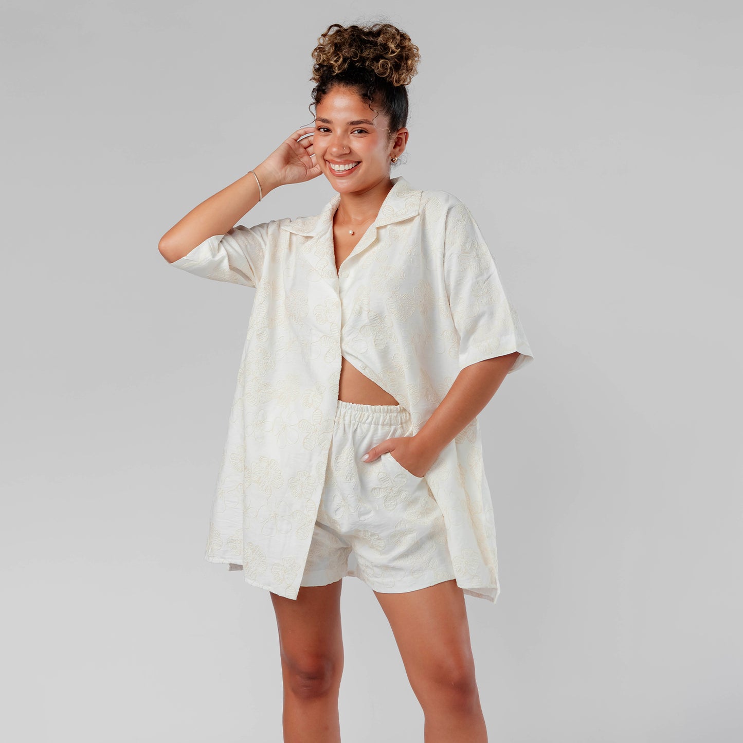 Camison Broderie Oversize