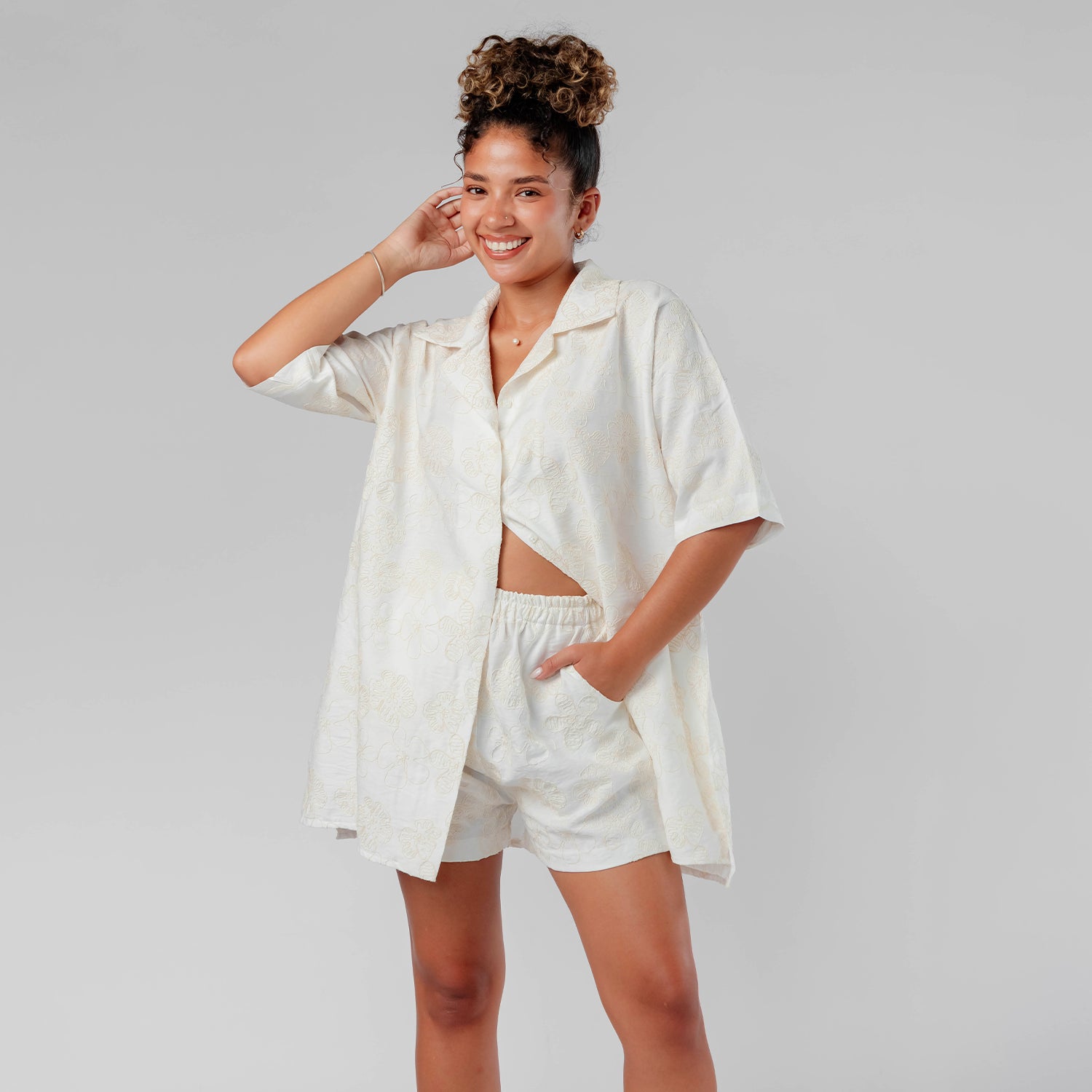 Camison Broderie Oversize