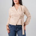 Casaca Suede Bordado Cami