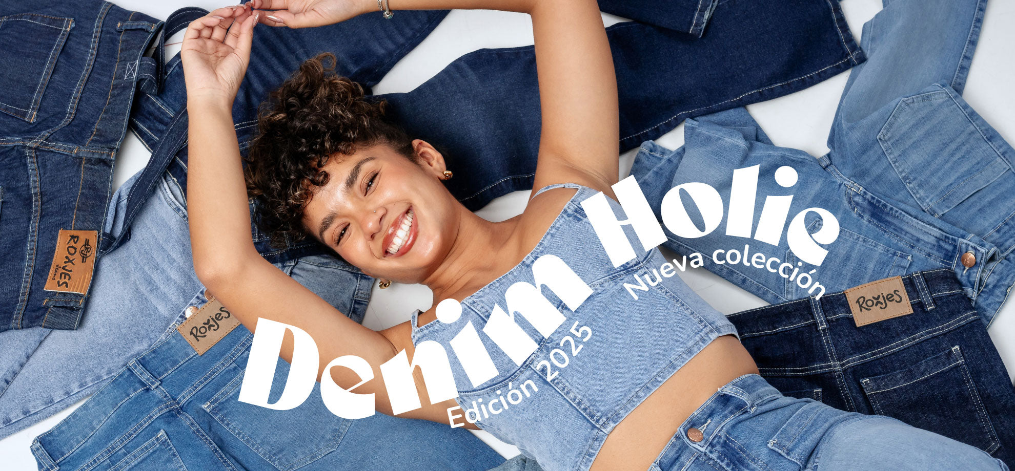 DenimHolic Nueva colección de Pantalones, jeans, tops y chalecos de Roxjes Jeans