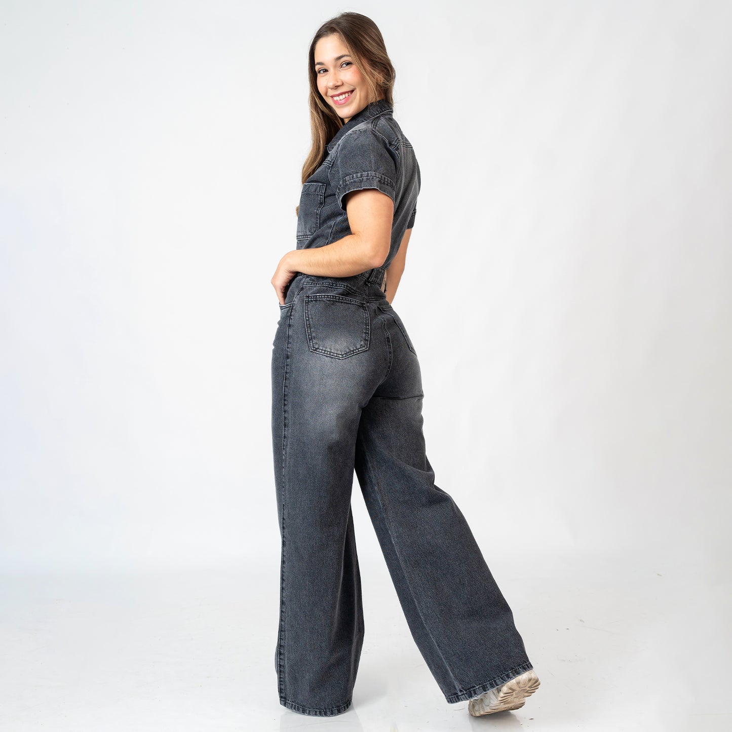 Enterizo Algodón Denim