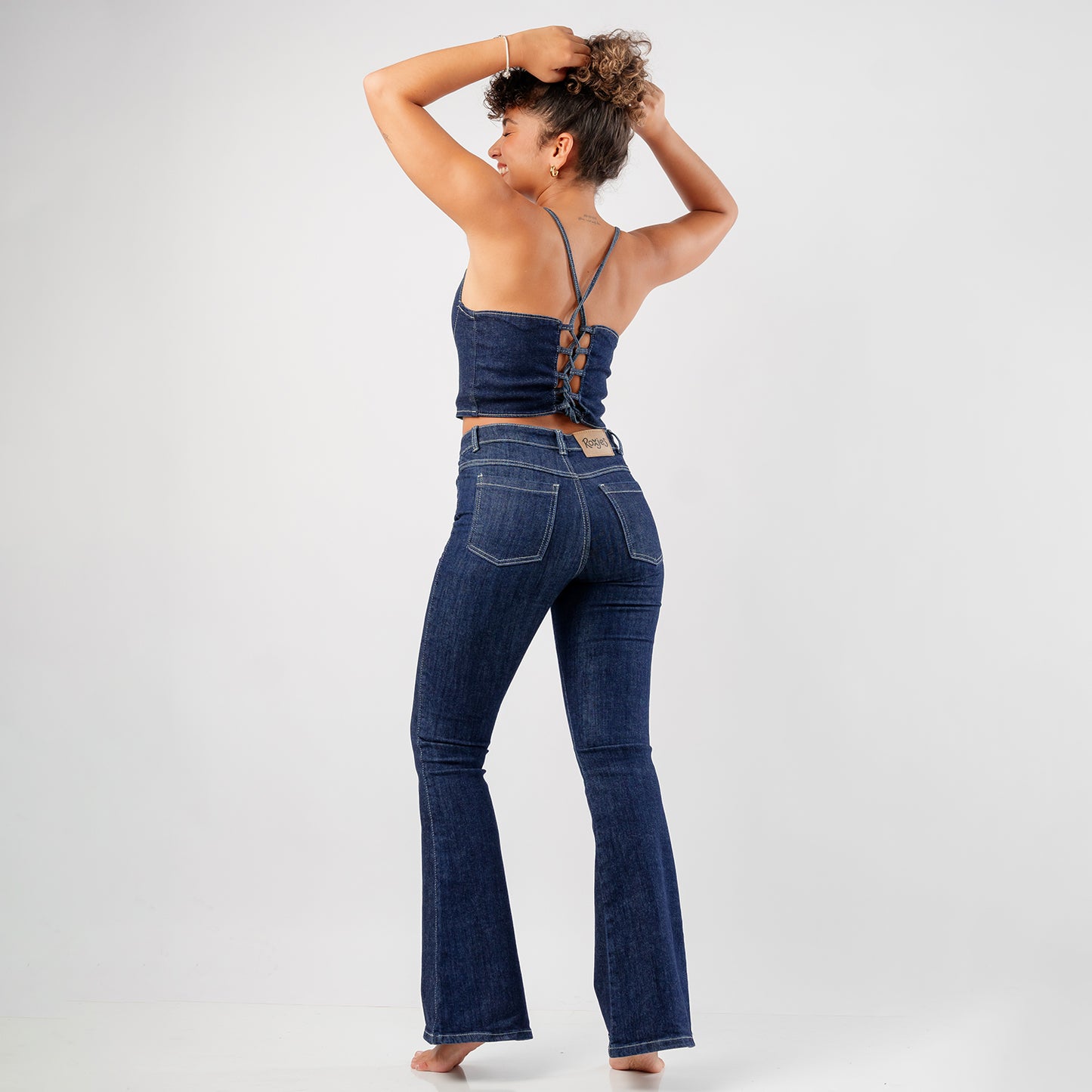 Jean Flare acampanado denim
