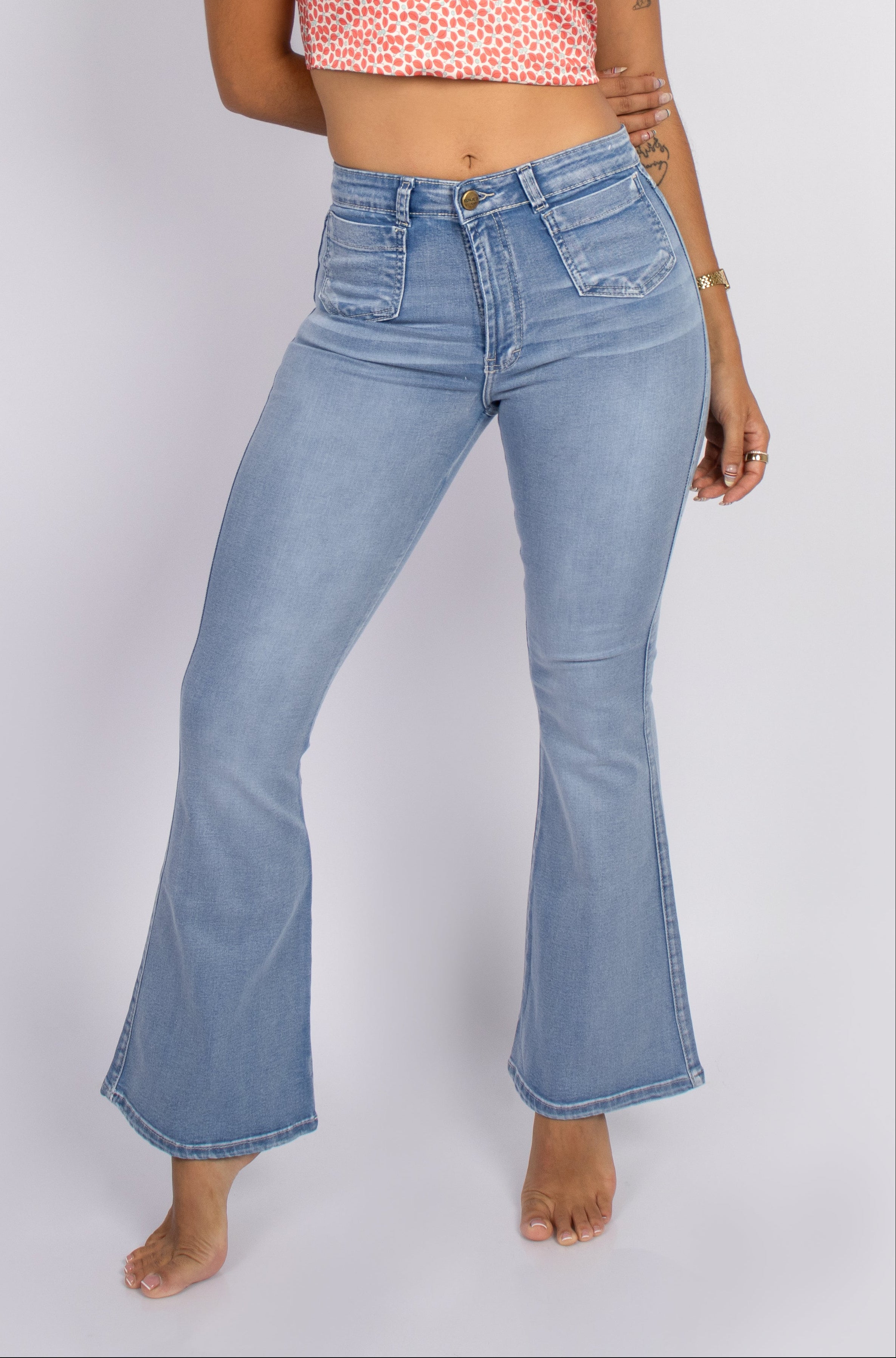 Flare Jean Sara Acampanado