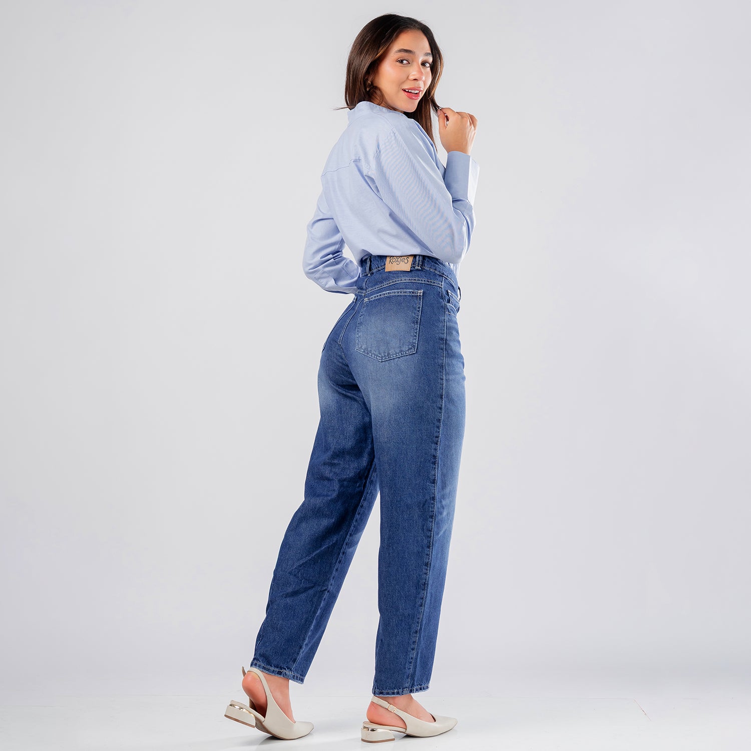 Jean Barrel Clasico Tiro Alto