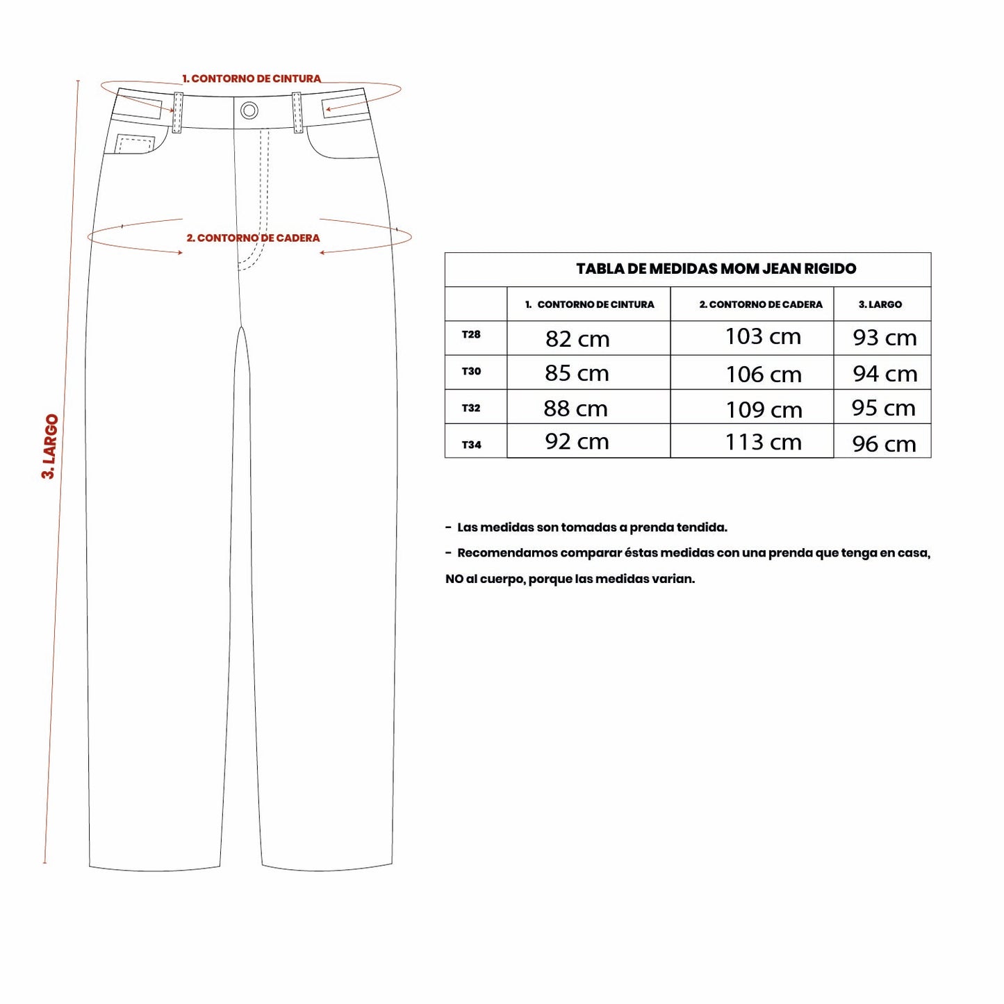 Mom Jean Ari Pantalón Drill