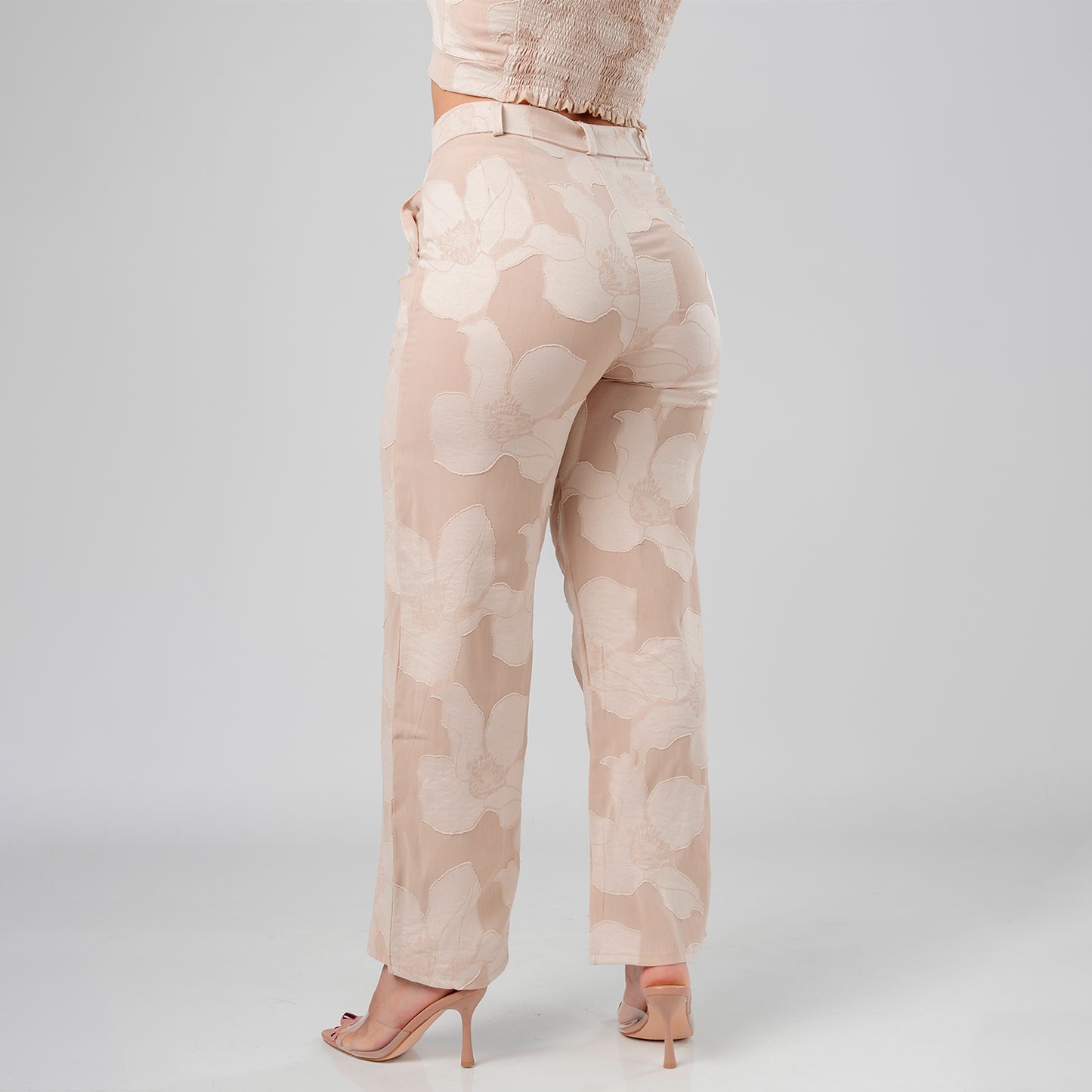 Pantalon Lino Labrado Aura