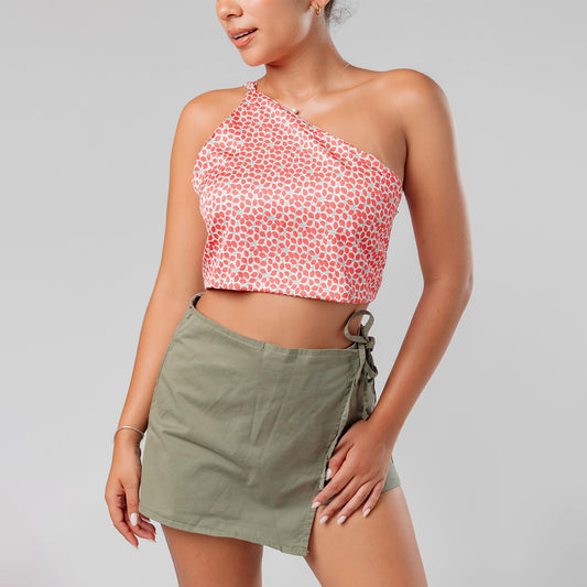 Top Asimetrico con Lazo